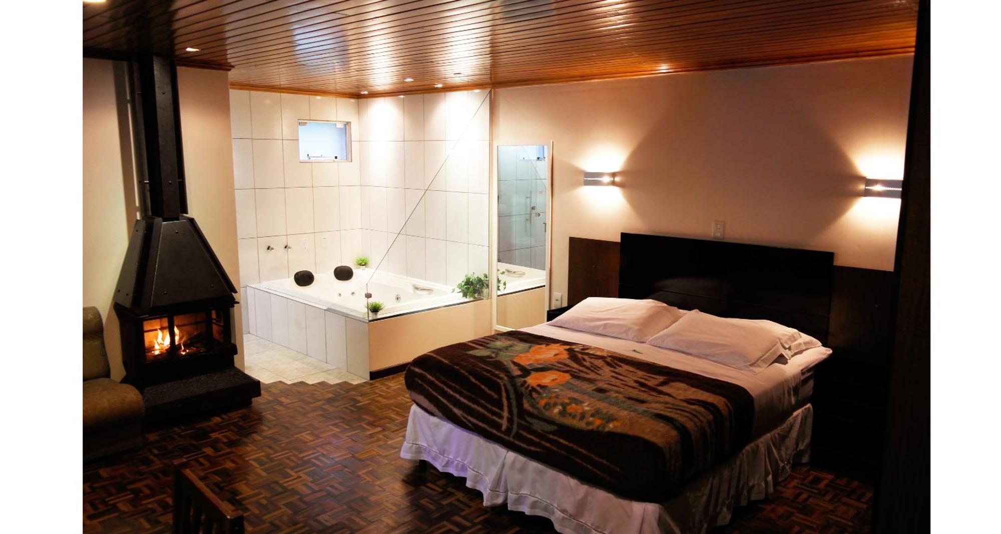 Hotel Pousada Das Araucarias Ріу-Негрінью Номер фото